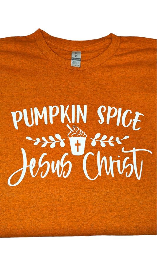 Pumpkin Spice & Jesus T-shirt