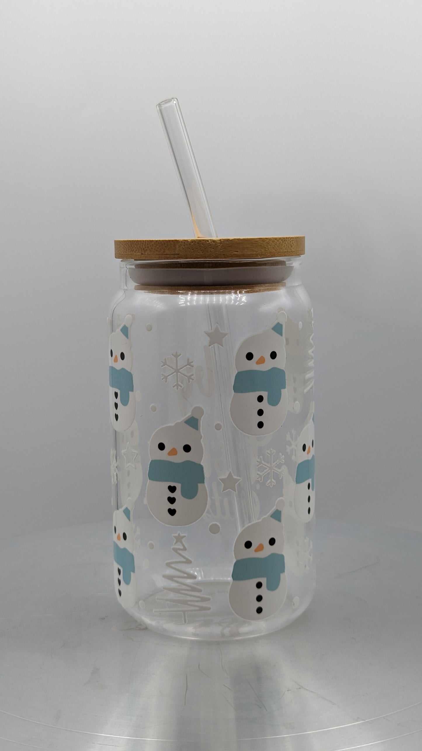 Baby it's cold outside glass cup