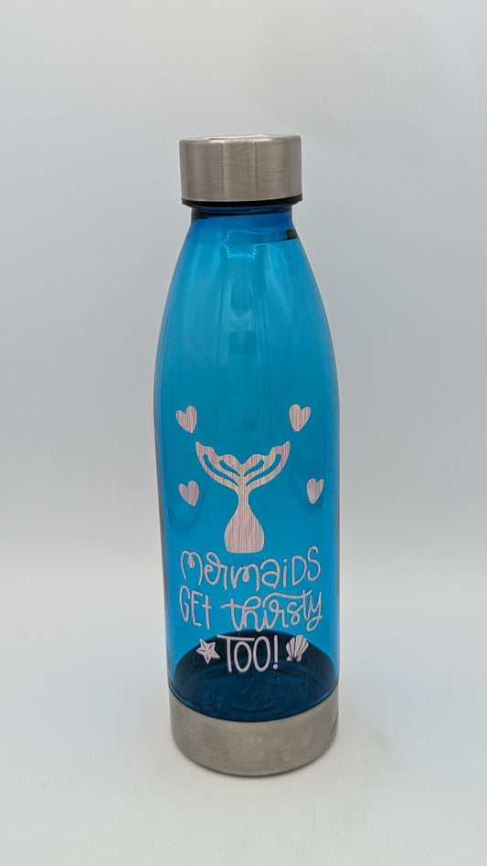 Mermaids get thirsty too! Water Bottle